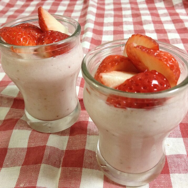 ふるふる ゼラチンでいちごプリン レシピ 作り方 By Hana Mama 楽天レシピ ふるふる ゼラチンでいちごプリン レシピ 作り方 By Hana Mama 楽天レシピ